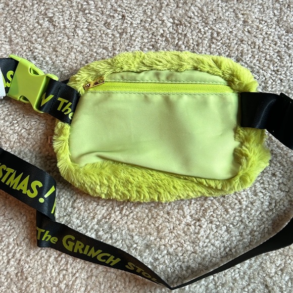 The grinch how the grinch stole Christmas green belt bag Fanny pack purse green - Picture 6 of 9